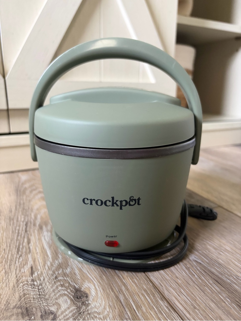 Crock-Pot 20oz Lunch Crock Food Warmer Moonshine Green: Portable Slow Cooker